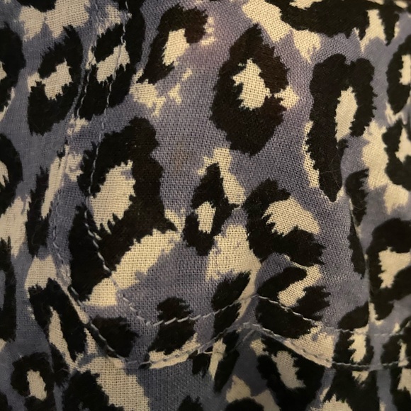 BDG Leopard Print Button Down Shirt - Picture 12 of 16